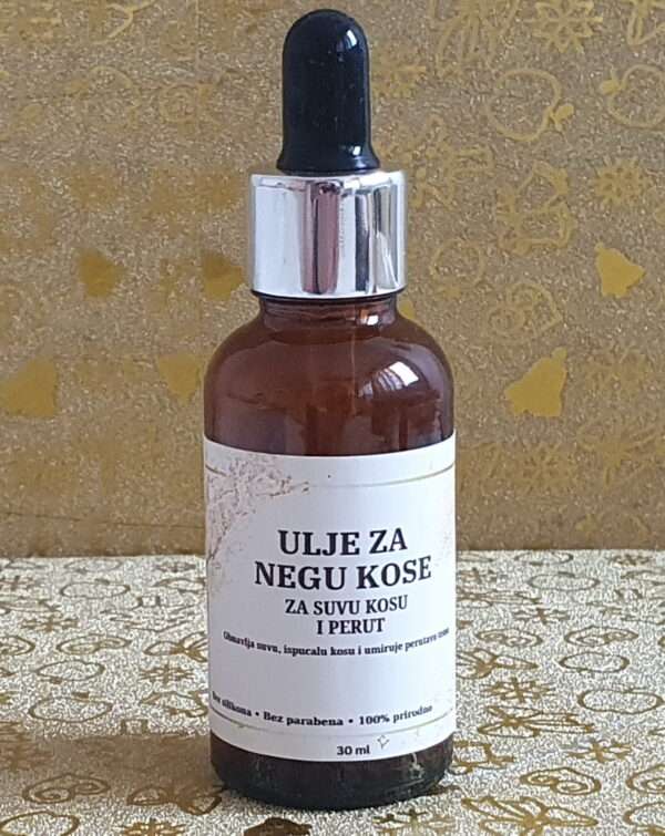 Ulje za negu kose – suva kosa i perut