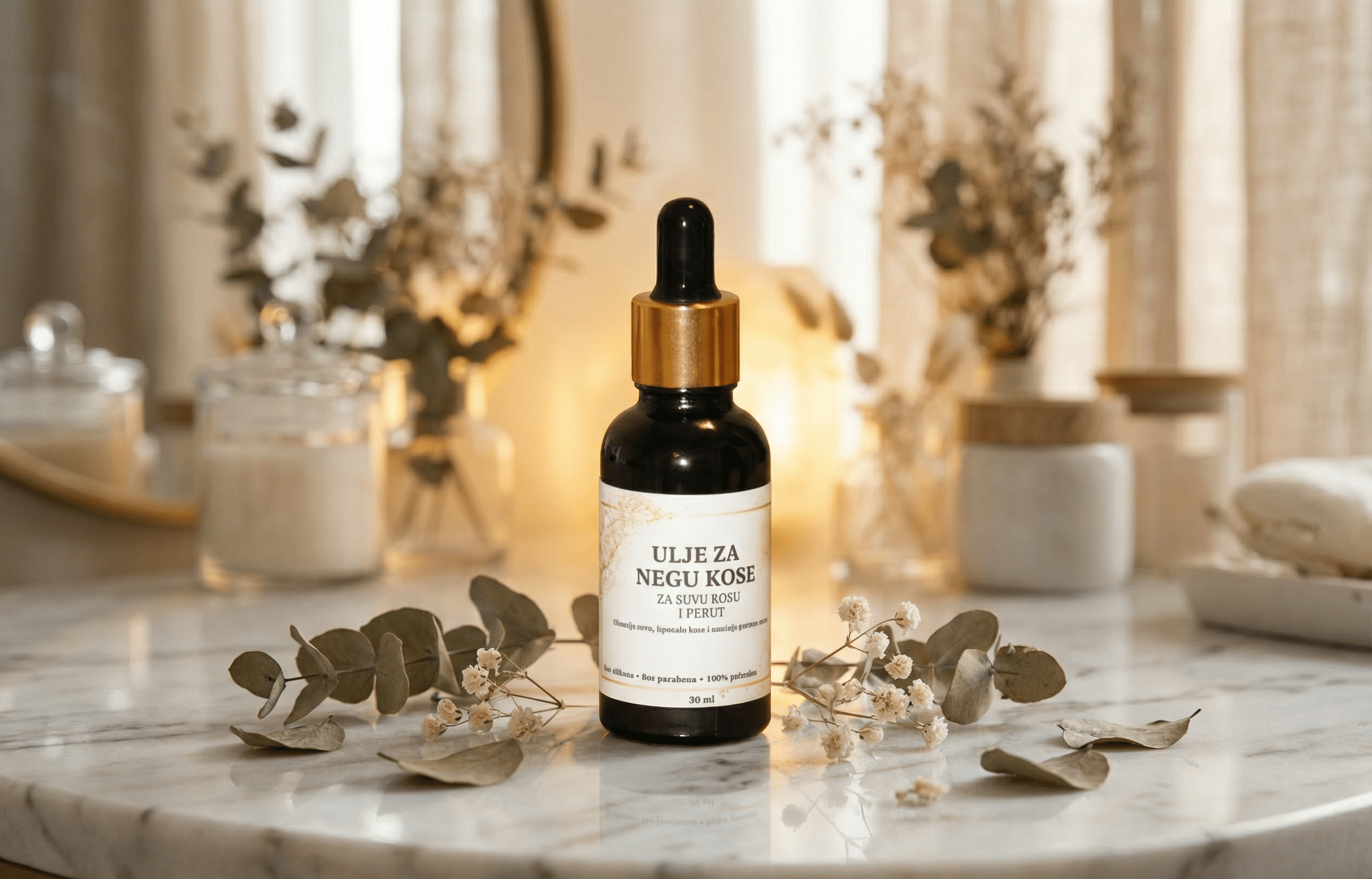 Ulje za negu kose – suva kosa i perut