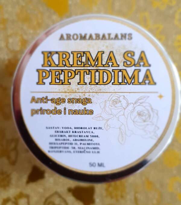 KREMA SA PEPTIDIMA 50 ml – anti-age krema za bore i elastičnost kože